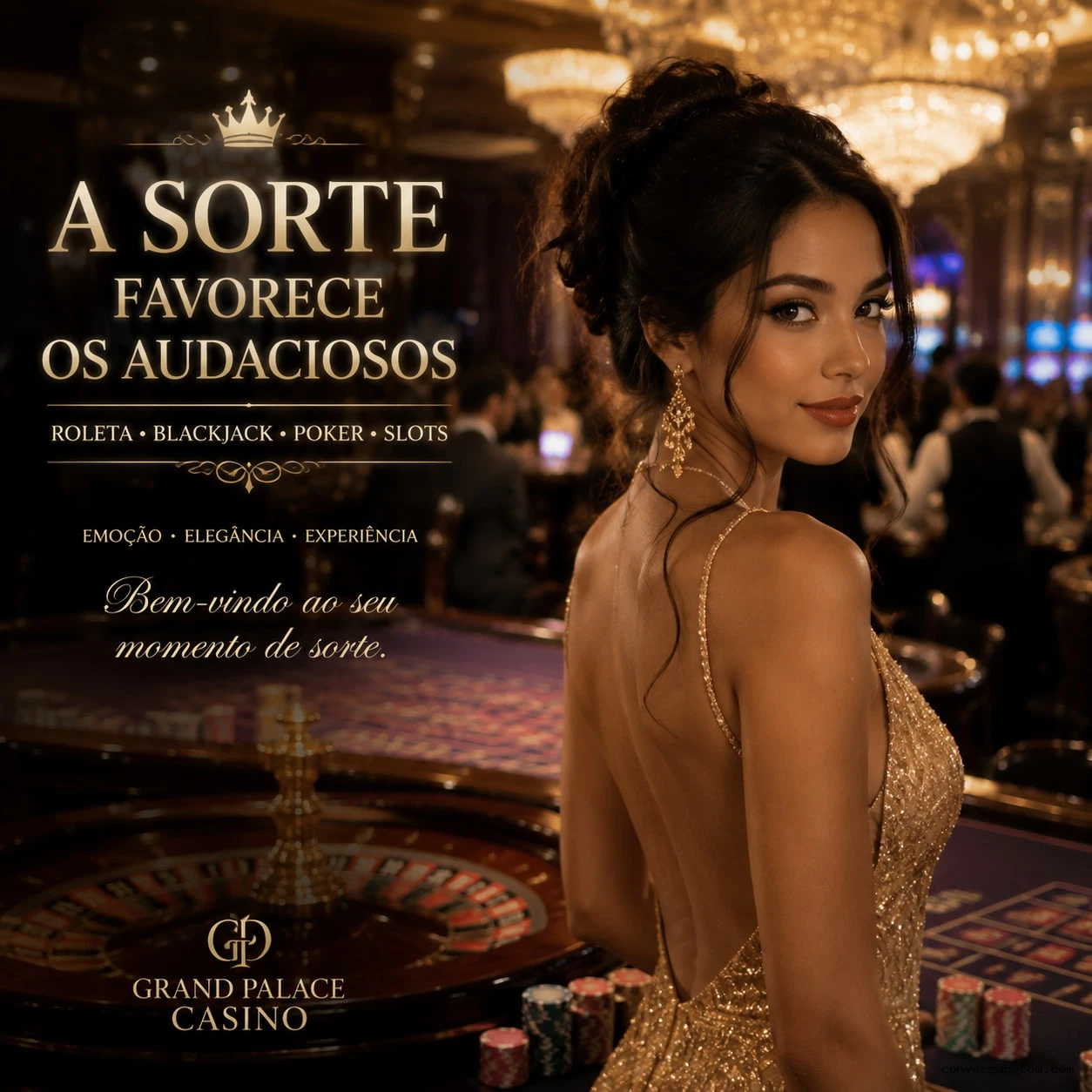 Imagem promocional da Conversapg.com mostrando a plataforma e suas vantagens